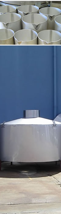 Stainless Steel Buckets and Tank