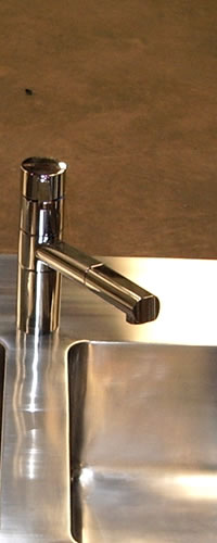 Stainless Steel Sink and Tap